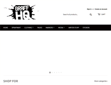 Tablet Screenshot of graffhq.com